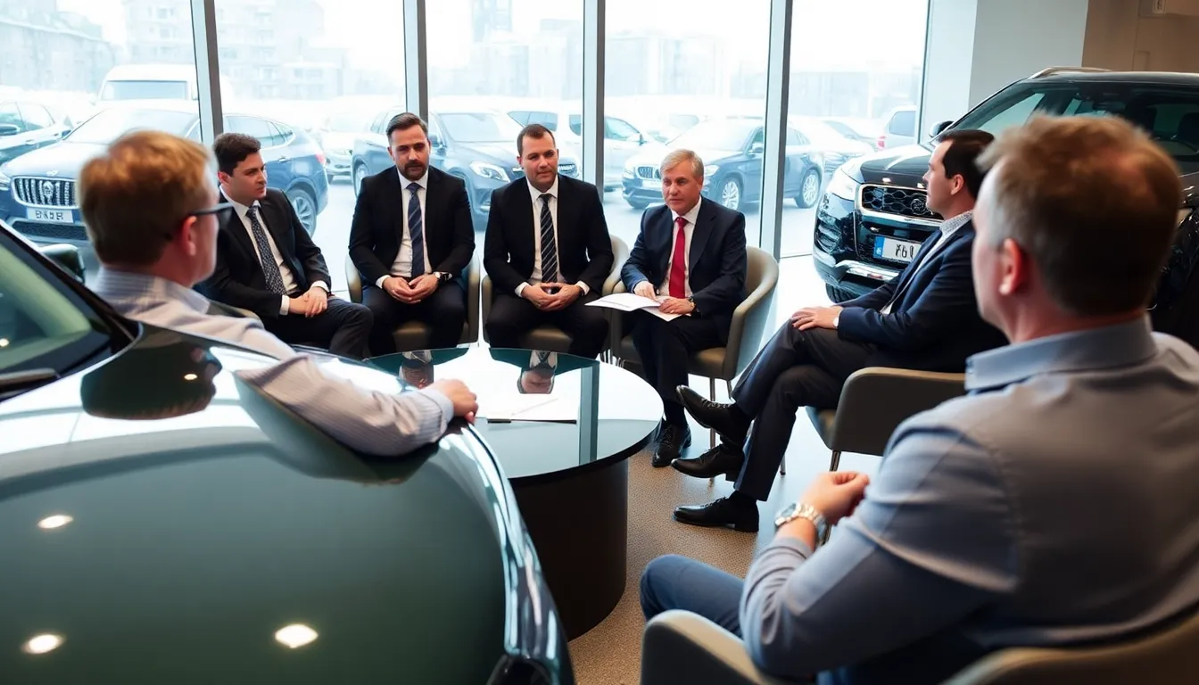 Jaguar Land Rover employees celebrate a significant increase in vehicle sales at the company's headquarters following a recovery from a recent cyber attack.