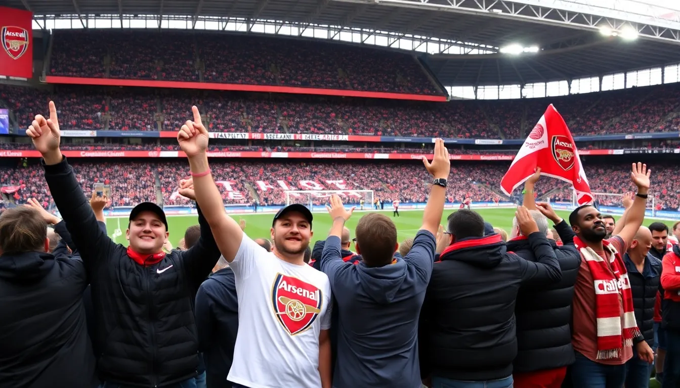 Manchester City players celebrate a goal during their recent match, showcasing their determination to close the gap on Arsenal in the Premier League title race.
