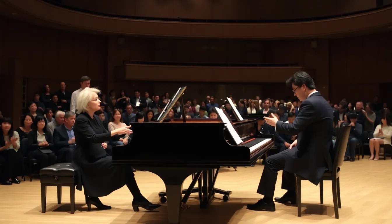 Critics gather to discuss the emotional depth and technical precision of Argerich and Lim's performance, highlighting the significance of their artistic partnership in classical music