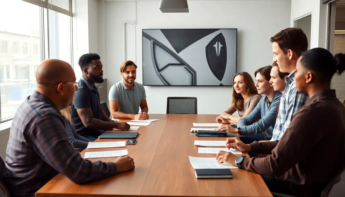 A diverse group of fans gathered at a gaming convention, eagerly discussing their hopes and expectations for the upcoming Mass Effect television adaptation