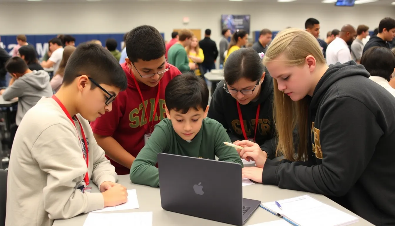 Students actively participating in a classroom setting, where teachers incorporate engaging mathematical puzzles into their lesson plans to enhance critical thinking skills