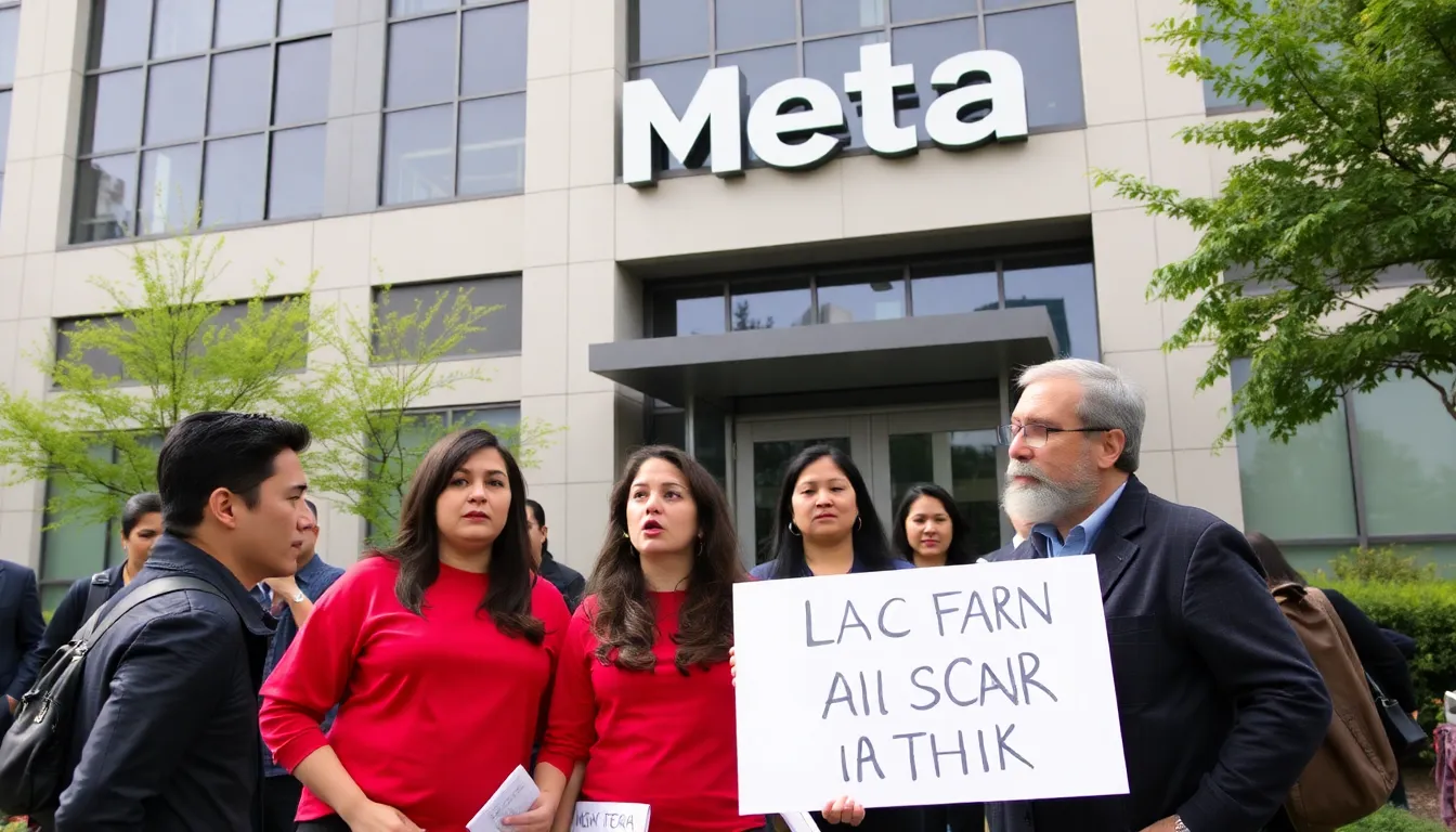 Industry analysts examine trends in the tech sector, considering the impact of Meta's layoffs on market dynamics and competition