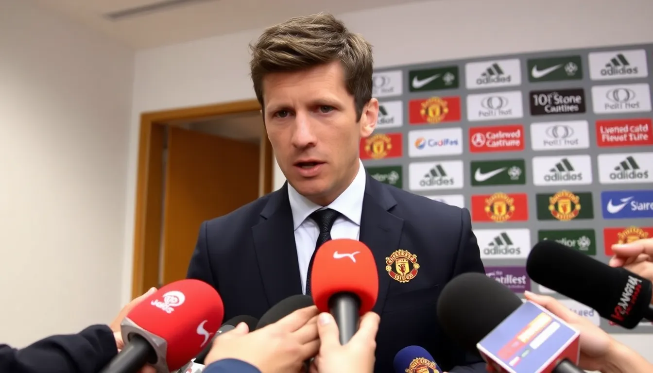 Fans at Old Trafford display banners and chant in unison, expressing their frustrations and desire for improvement as the team faces a crucial period under Carrick's management