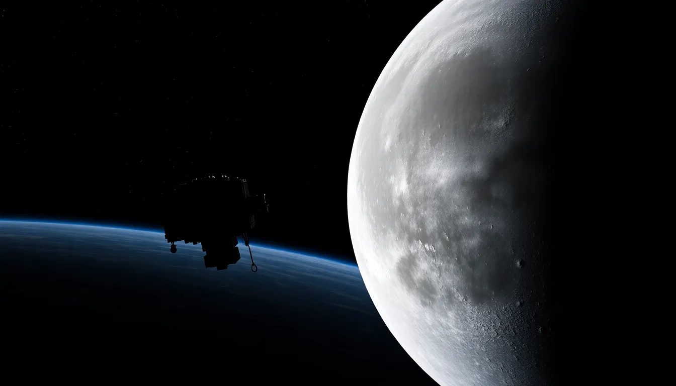 SpaceX's Starship being developed for lunar landings, indicating the growing involvement of private companies in space exploration