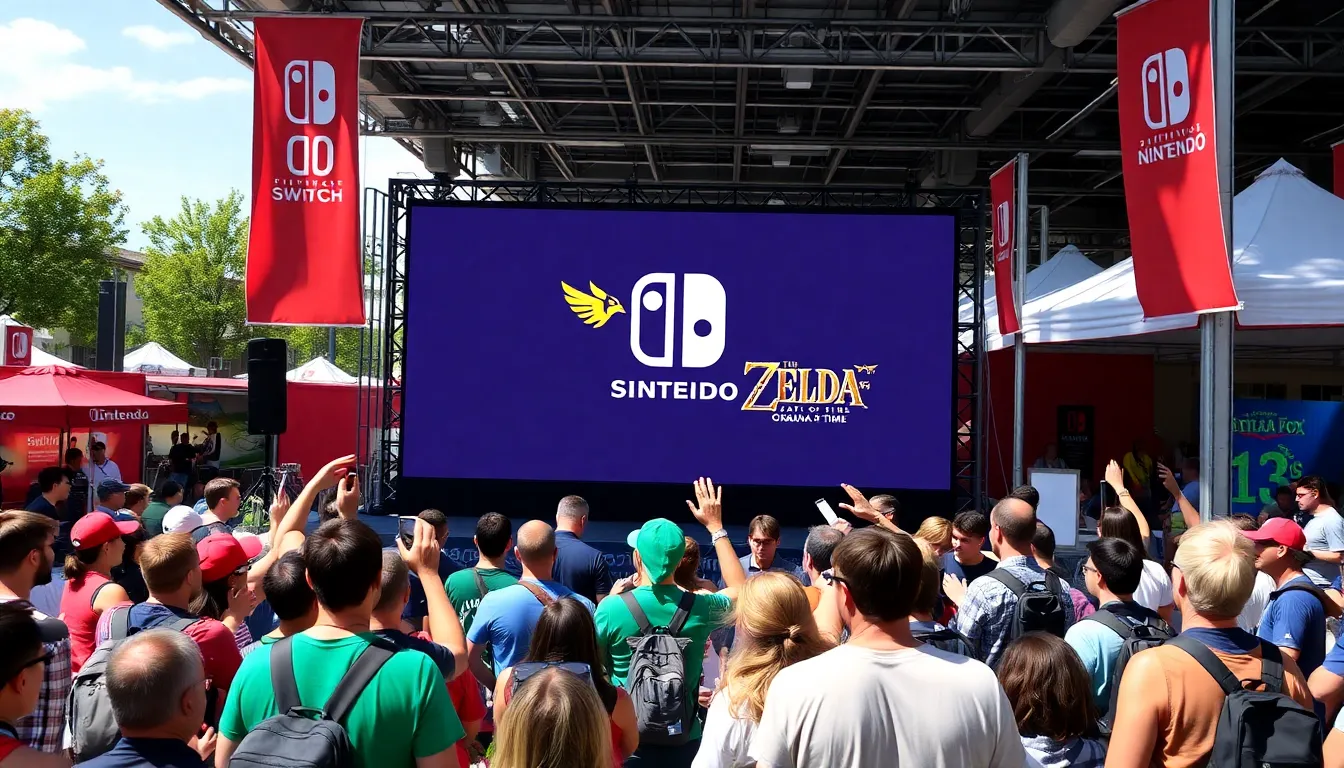 A vibrant gaming community engaging in discussions about gameplay mechanics and storylines for the new Star Fox and Zelda games