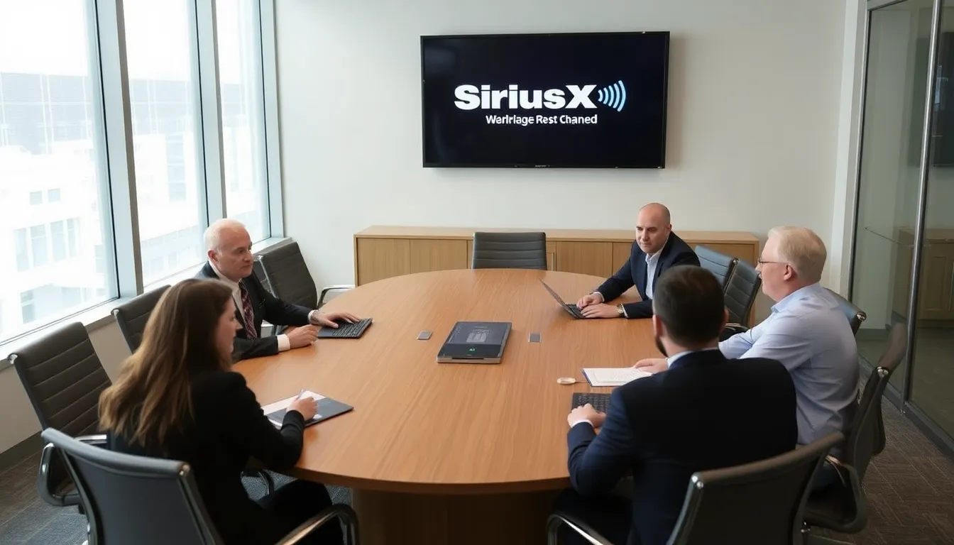 A graphic depicting potential benefits of the merger, emphasizing how the combined resources of SiriusXM and iHeartMedia could enhance content offerings and market reach