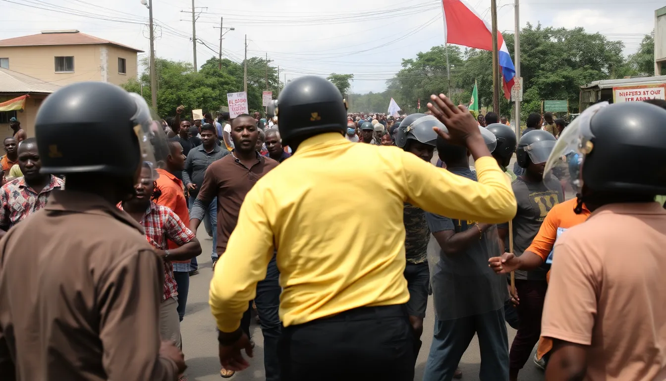 Opposition leaders express skepticism over the government's claims of outside interference in the recent election violence