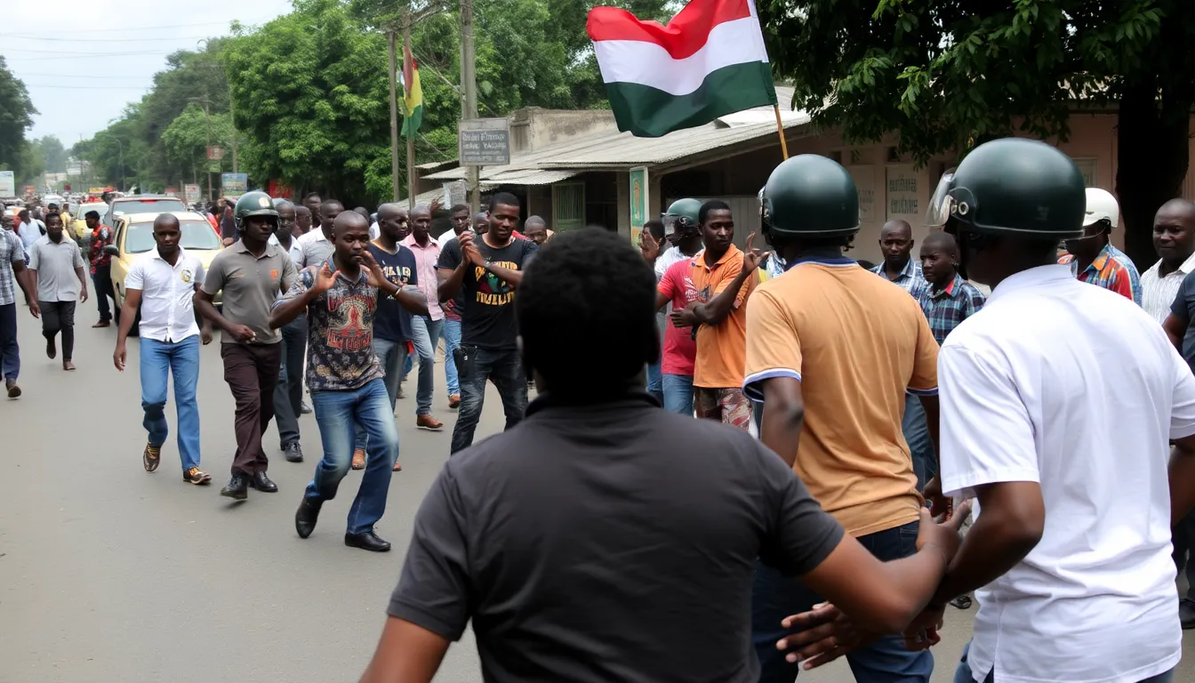 Citizens navigate a tense environment marked by increased security measures and uncertainty in the aftermath of the elections