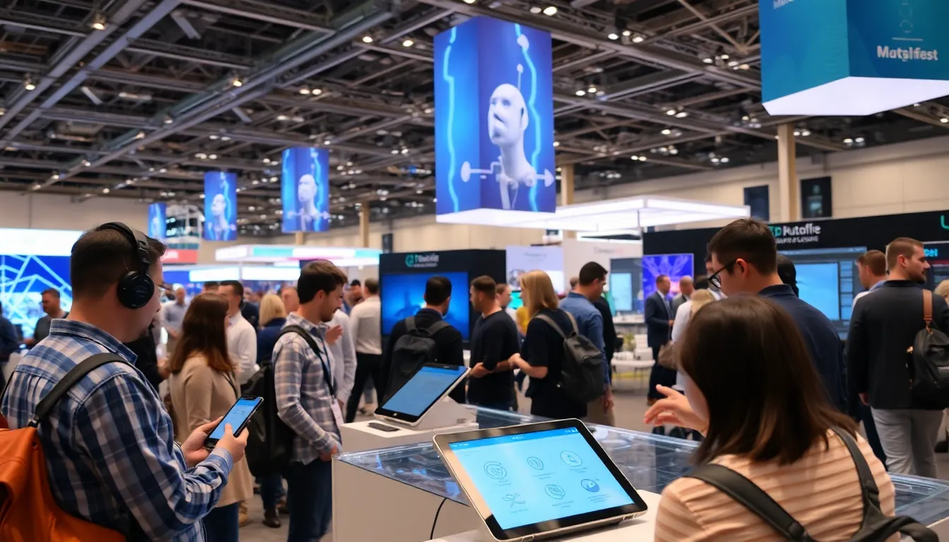 A diverse group of young professionals collaborating in a modern workspace, representing the influence of technology on lifestyle and work habits among millennials and Gen Z