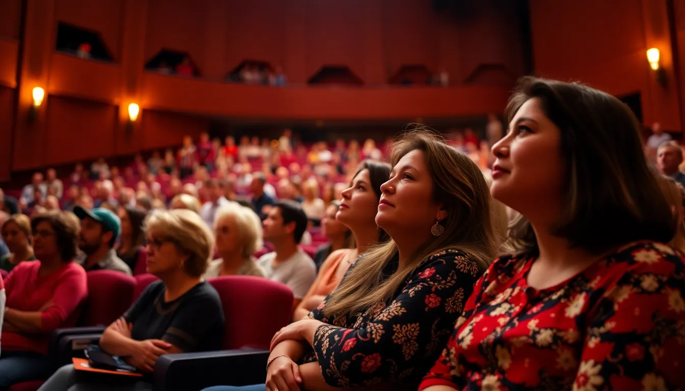 The audience is captivated by the vibrant exploration of love and spirituality as the orchestra brings Messiaen's monumental work to life