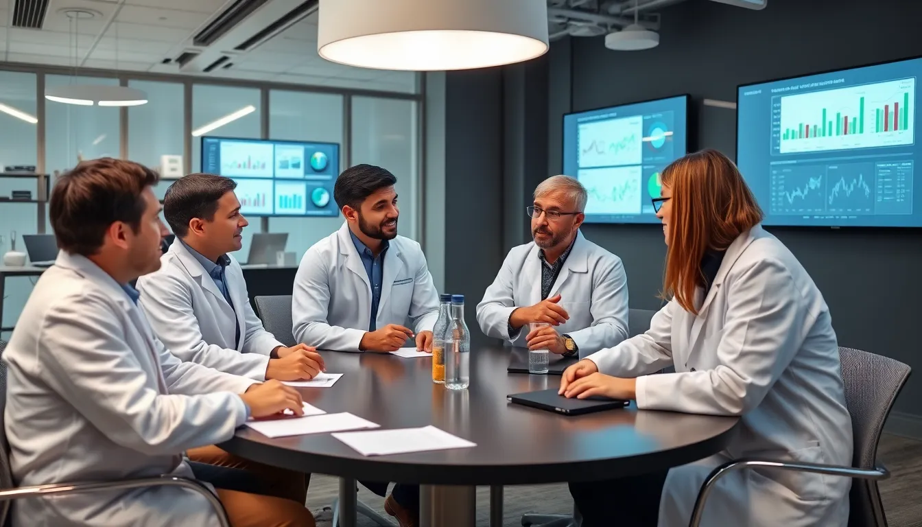 A BBC Inside Science host interviewing a leading researcher about recent breakthroughs in health and environmental science