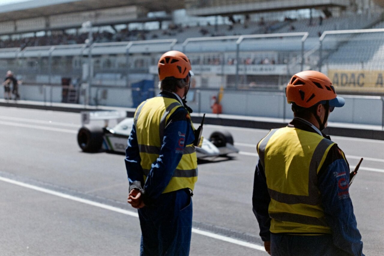 Martin Brundle engages in a lighthearted conversation with Juan Pablo Montoya on the grid at the Circuit of the Americas, capturing the attention of fans and media alike.