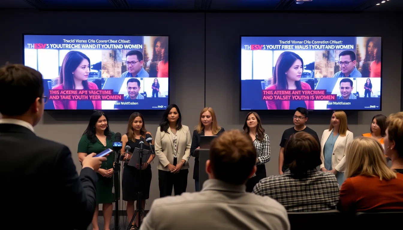 A business executive discussing cybersecurity measures with employees, emphasizing the importance of protecting sensitive information amidst rising threats