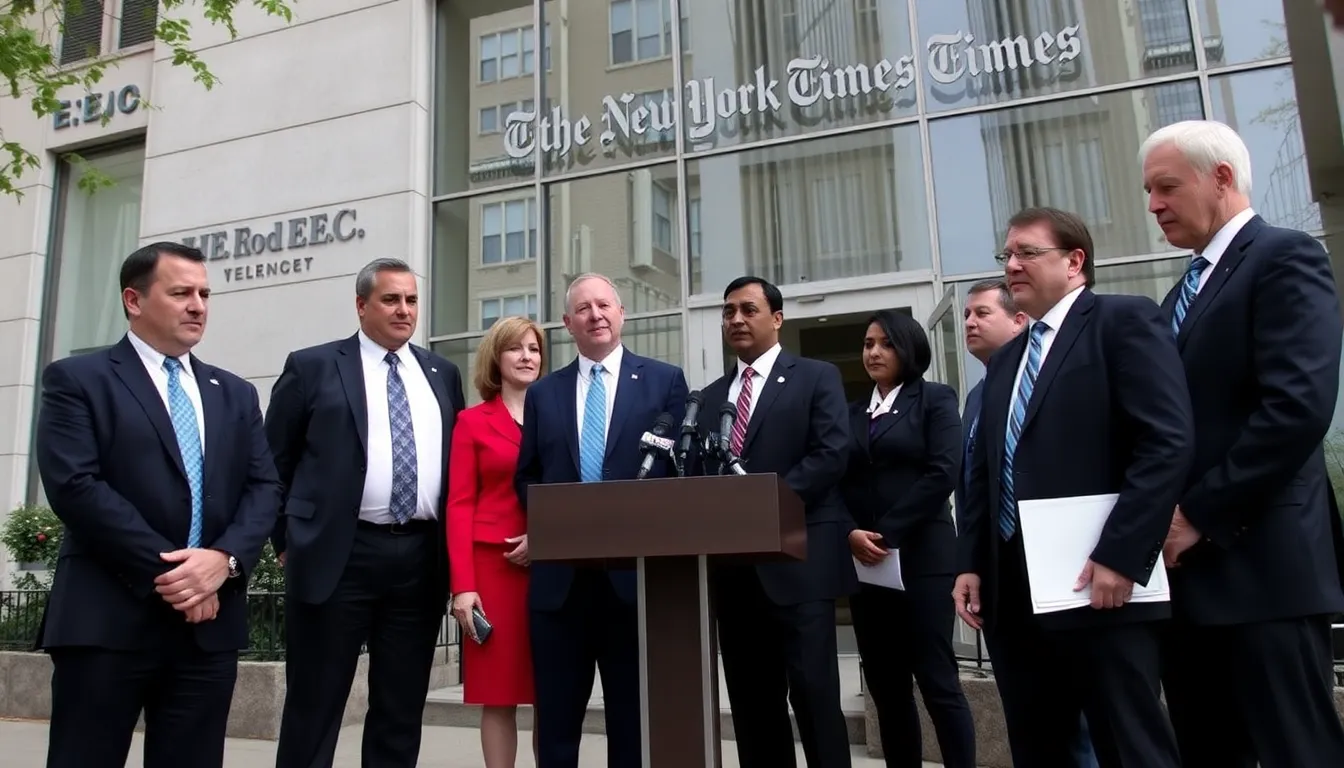 The New York Times publicly commits to cooperating with the E.E.O.C. investigation, emphasizing its dedication to maintaining an inclusive work environment