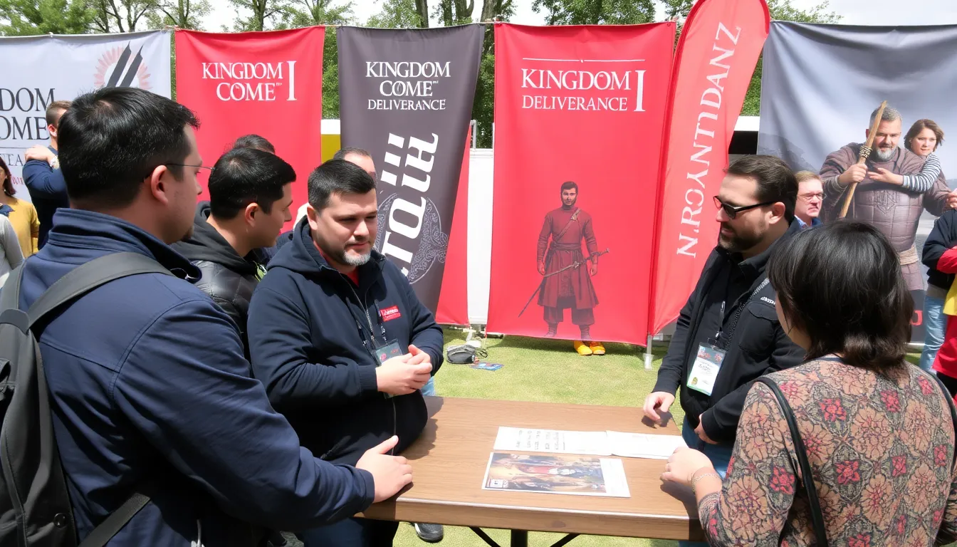 A scene depicting the immersive openworld design of Kingdom Come Deliverance, showcasing its historical setting in 15th century Bohemia