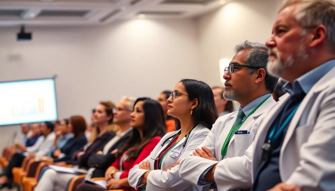 A healthcare professional discusses the benefits and challenges of weightloss medications with a patient in a clinical setting.