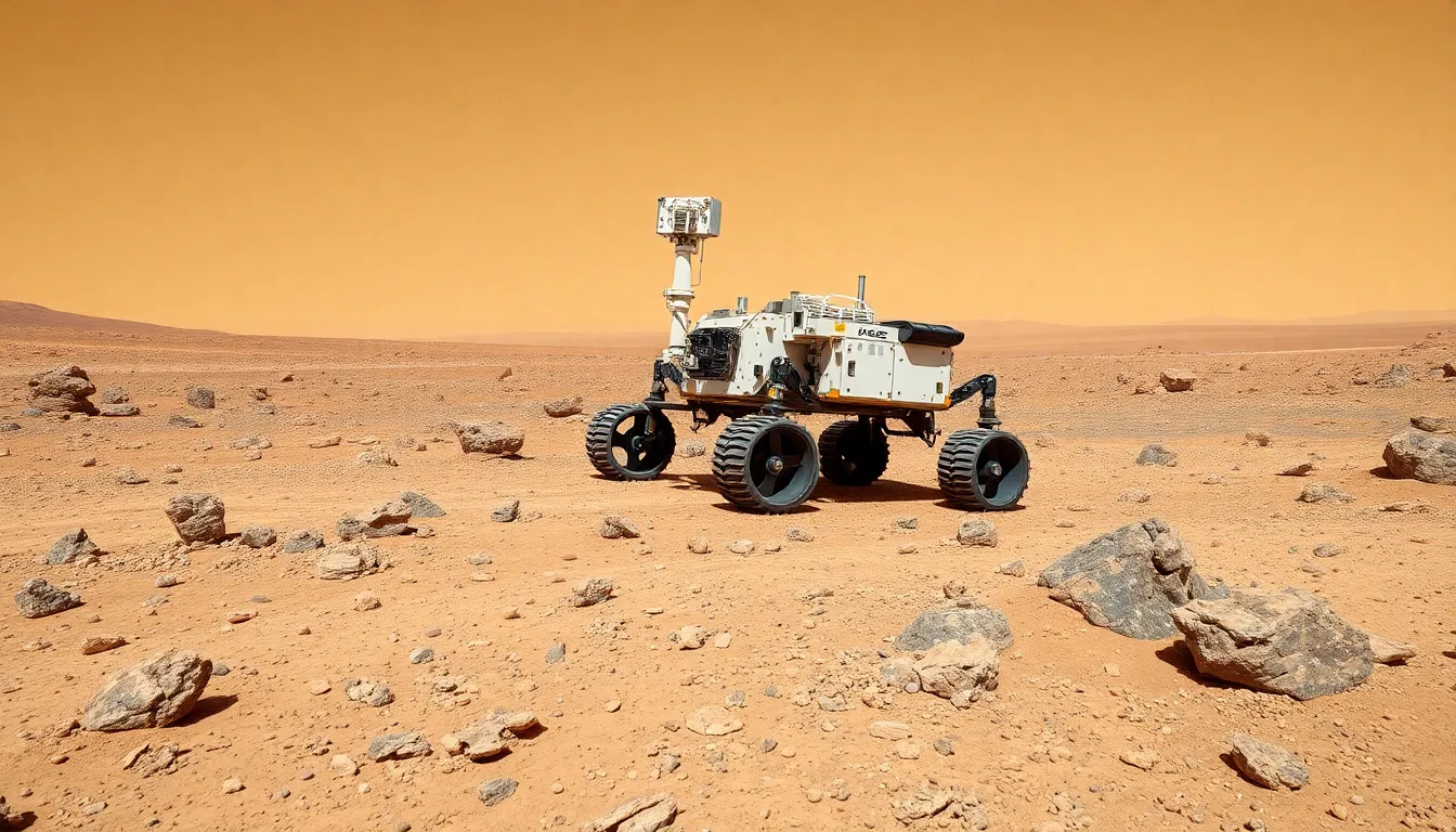 Engineers at NASA's Jet Propulsion Laboratory assess the situation as Curiosity becomes immobilized, highlighting the complexities of robotic exploration on Mars