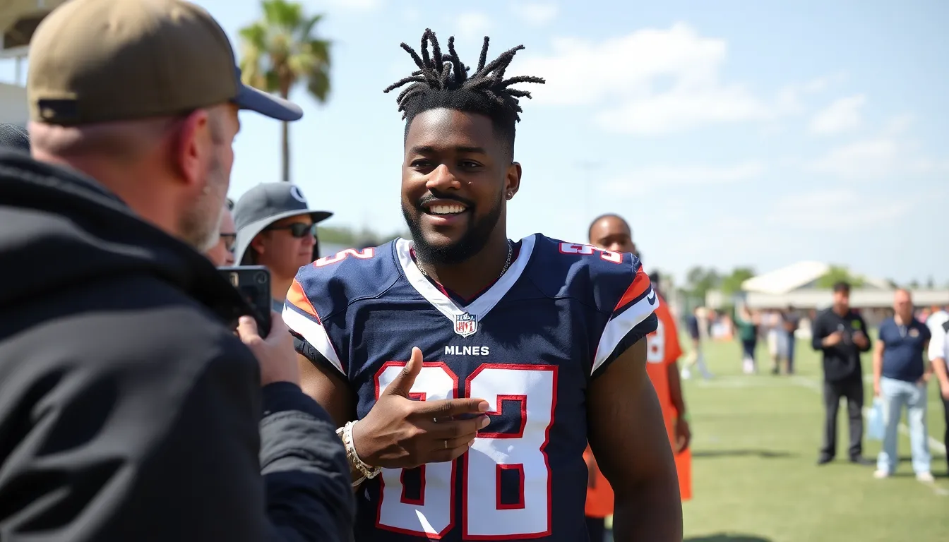 NFL 경기장에서의 맥스 크로스비, 강력한 태클로 경기를 지배하는 모습