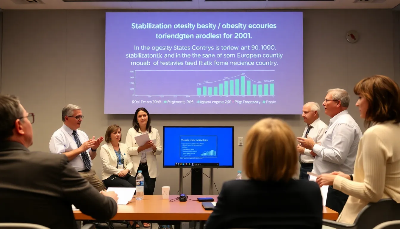 Obesity rates in some countries show signs of stabilization or decline