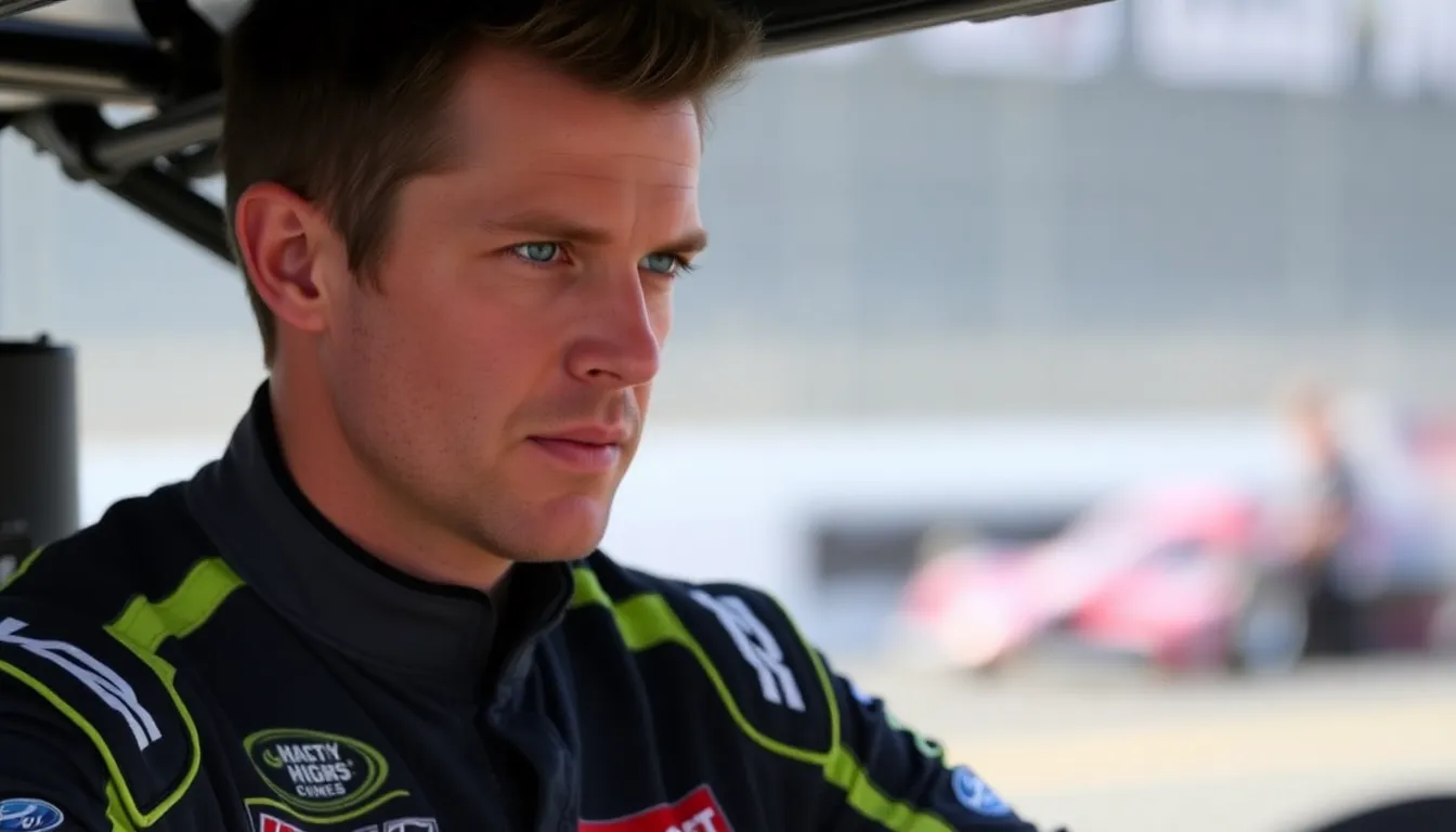McLaughlin reflecting on his past experiences as he prepares mentally for the highstakes environment of the upcoming race