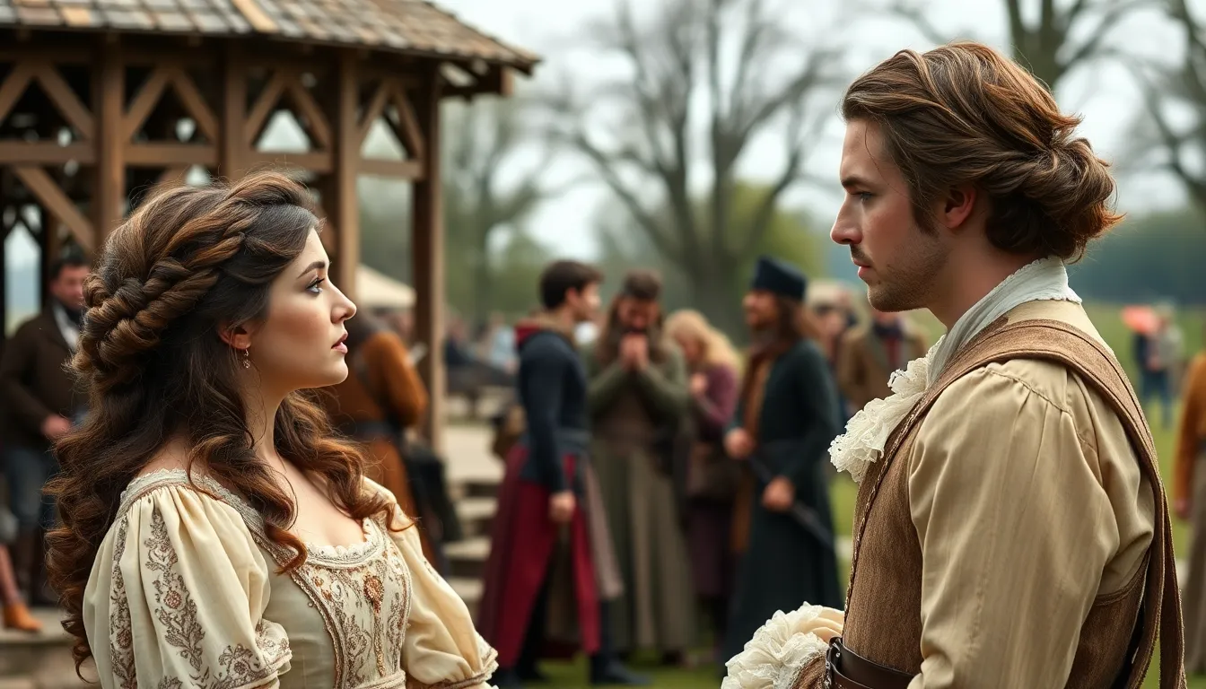 Saoirse Ronan is seen in a dramatic scene from the romantic period drama, expressing deep emotion as she navigates the challenges of love and societal expectations.