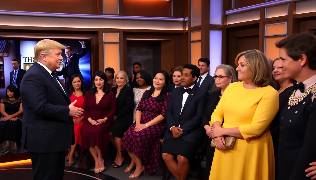 The cast of SNL UK delivers a comedic segment addressing Donald Trump's controversial behavior just days before the White House Correspondents' Dinner.