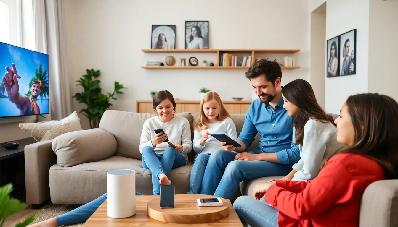 a group of professionals engaged in a virtual meeting, with multiple screens displaying participants and shared documents, reflecting the rise of remote work in the tech industry.