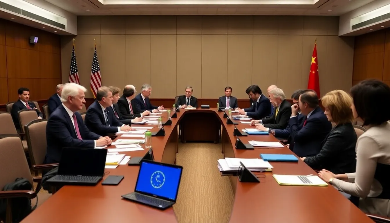 President Trump addresses the media regarding the upcoming tariffs, emphasizing the administration's stance on protecting American industries