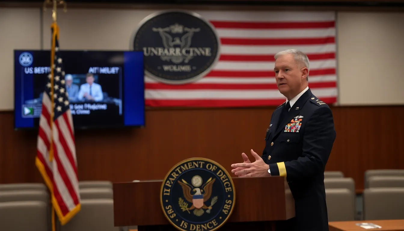 A collaborative meeting between Pentagon officials and representatives from leading tech companies focuses on developing innovative AI solutions for military applications