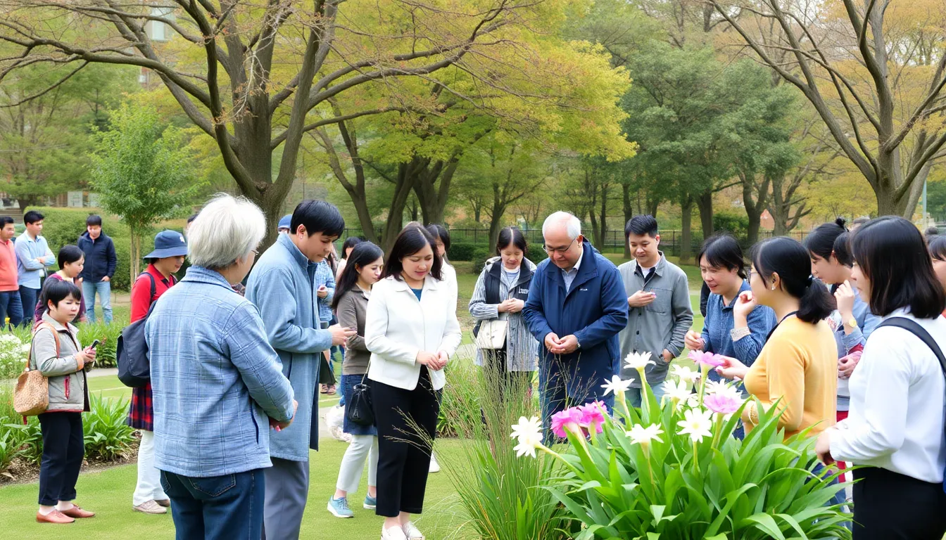 孤独感解消を目指すために集まる地域住民たちの温かいコミュニティの雰囲気