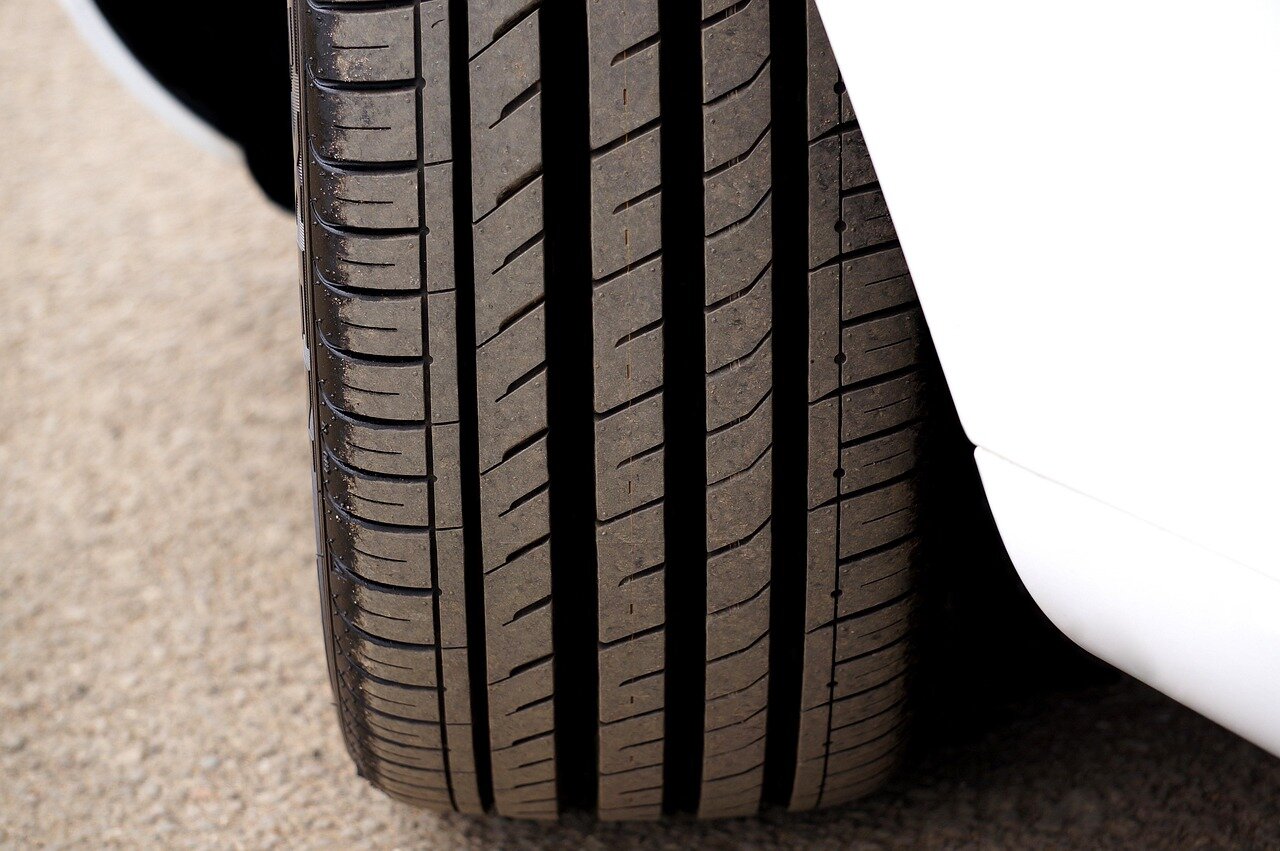 A closeup view of Pirelli tyres, showcasing the intricate designs that contribute to performance and safety in highspeed racing