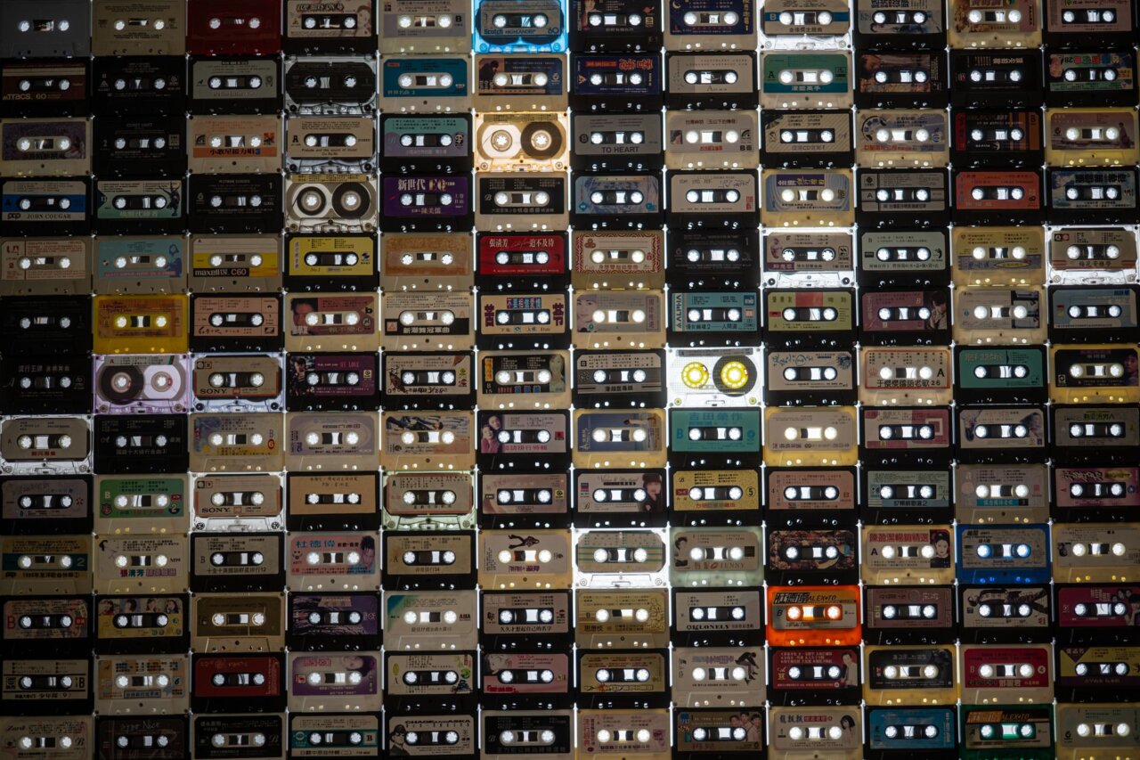 A visual representation of the labeling system, showcasing the distinction between humancreated and AIassisted music